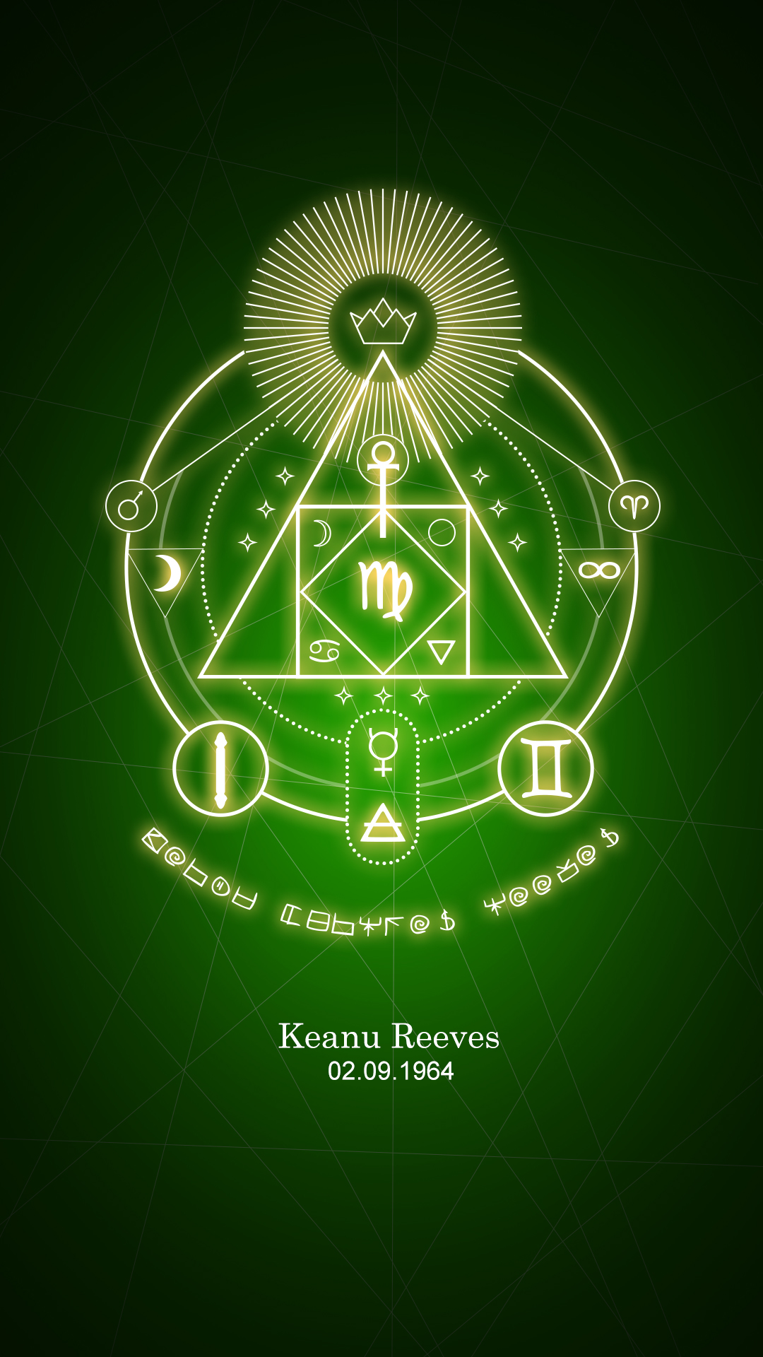 Keanu Reeves Signature Sigil